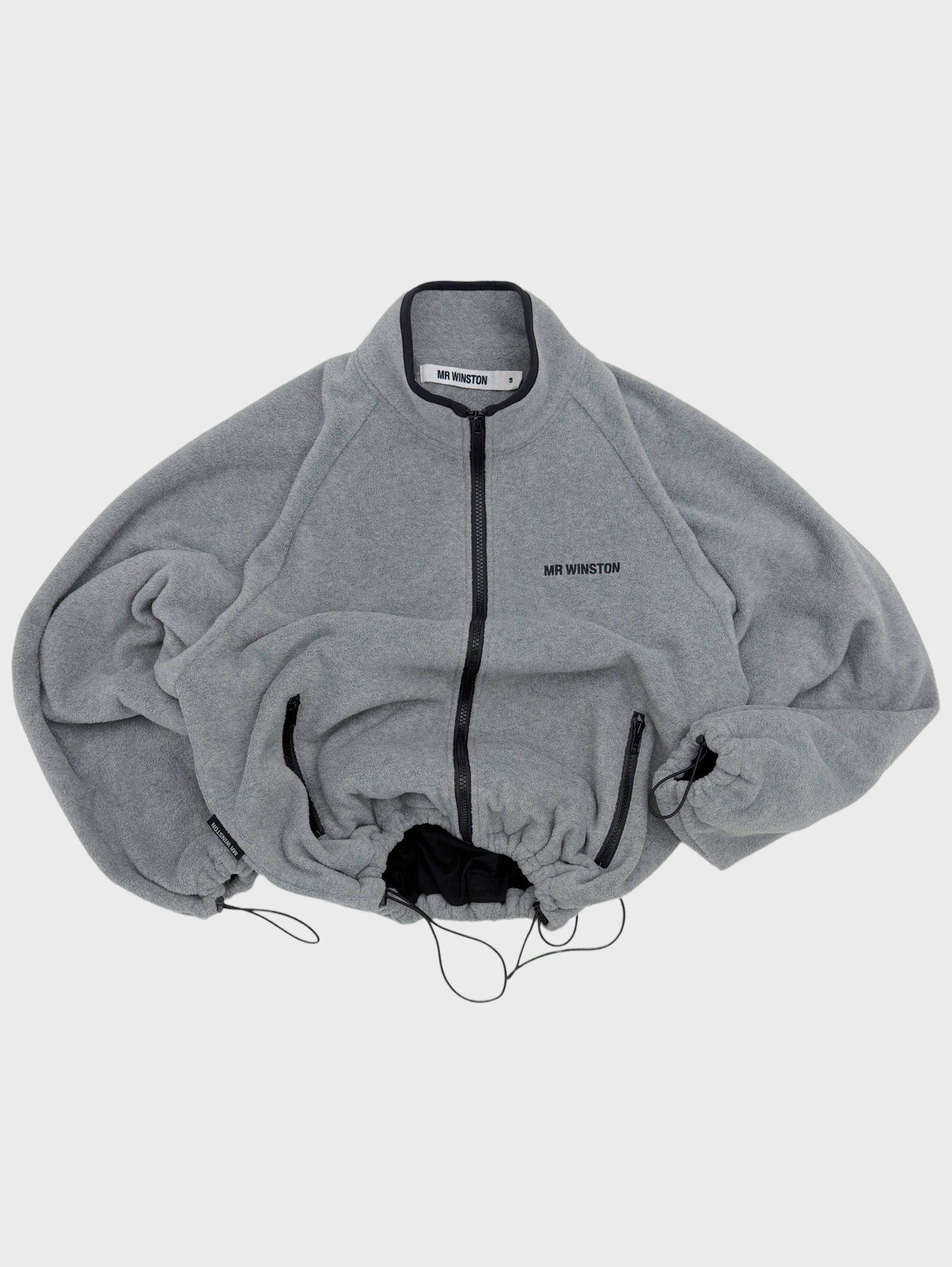 POLAR FLEECE JACKET - GREY